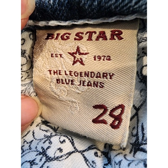 Big Star Maddie Capri Jeans Women's 28 Blue Med Wash - Picture 4 of 16